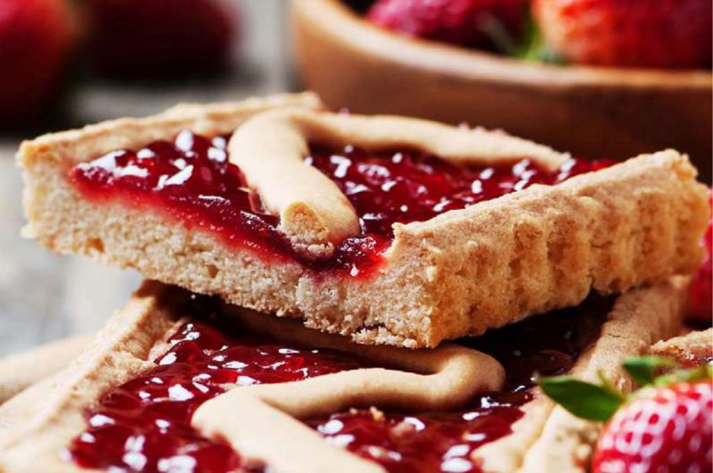 Crostata con passata di frutta